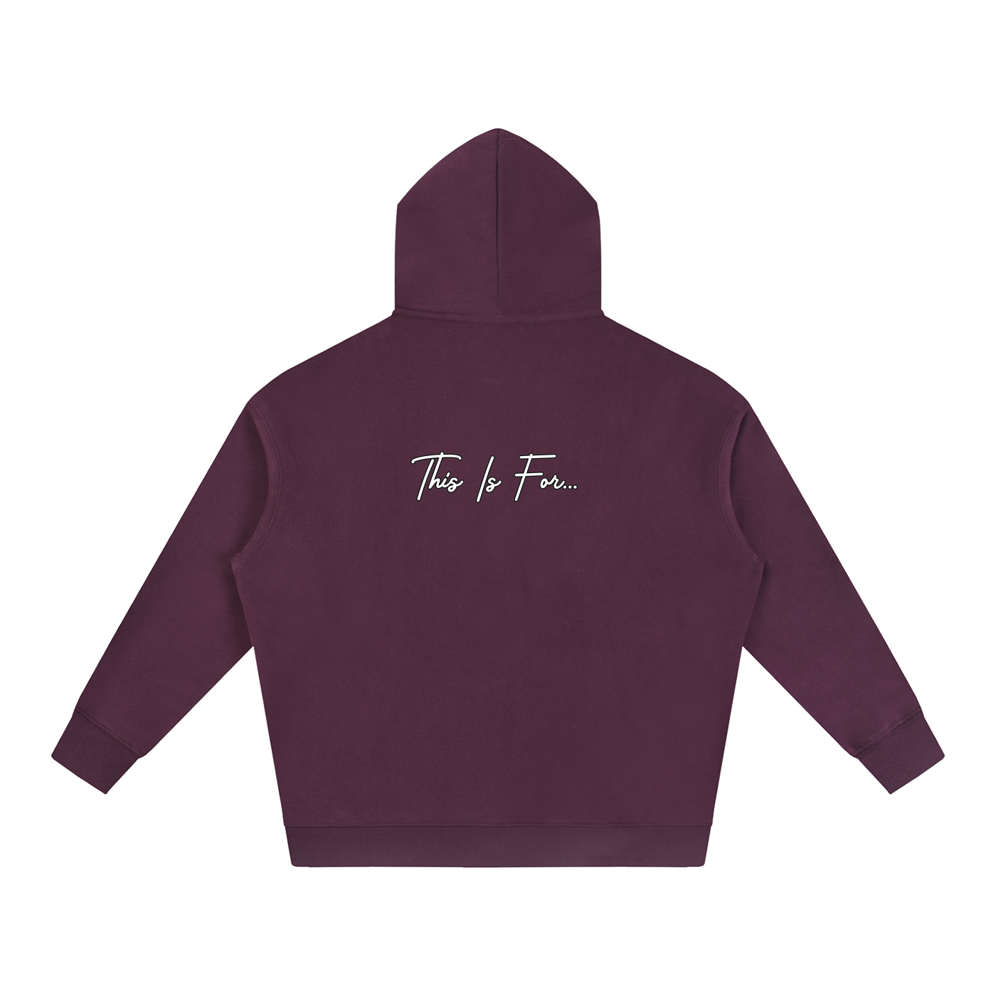 Core Black Logo Hoodie