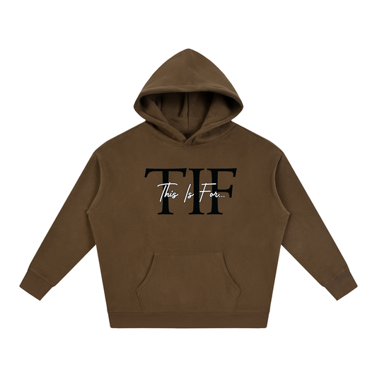 Essentials Black Logo Hoodie