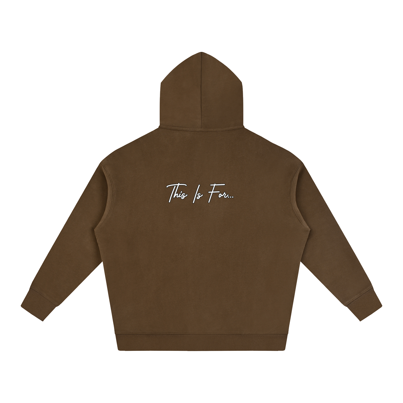 Core Black Logo Hoodie