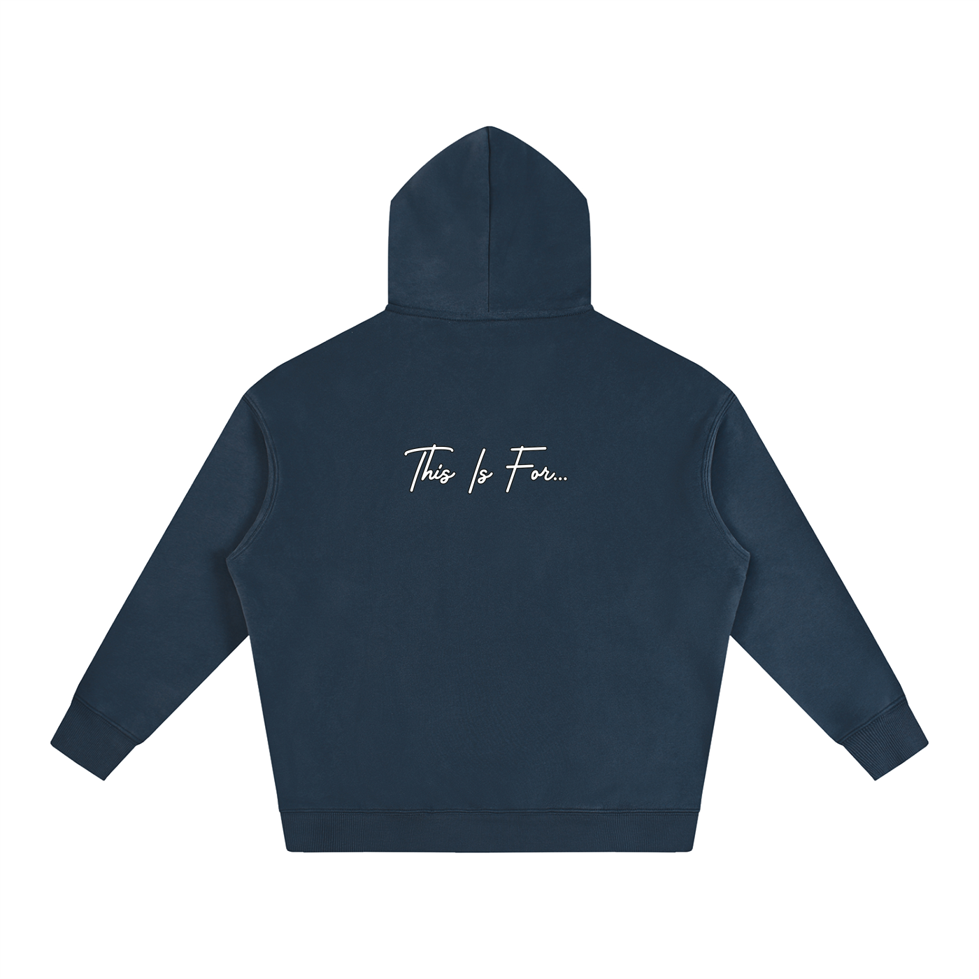 Core Black Logo Hoodie