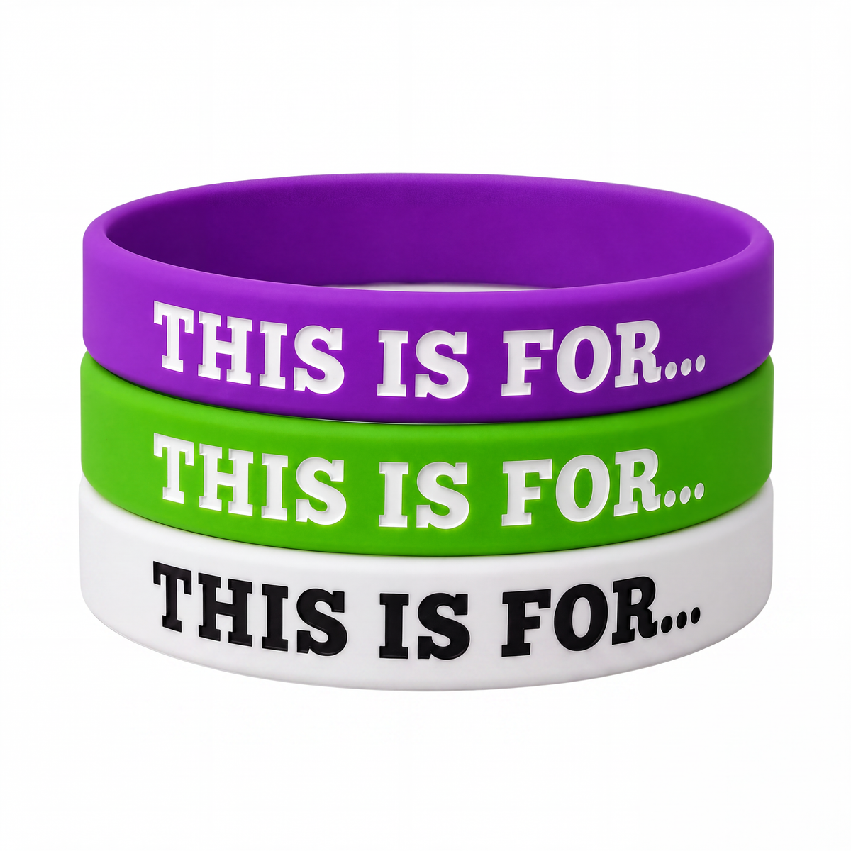 Community 3-Pack Wristbands (Mix and Match)